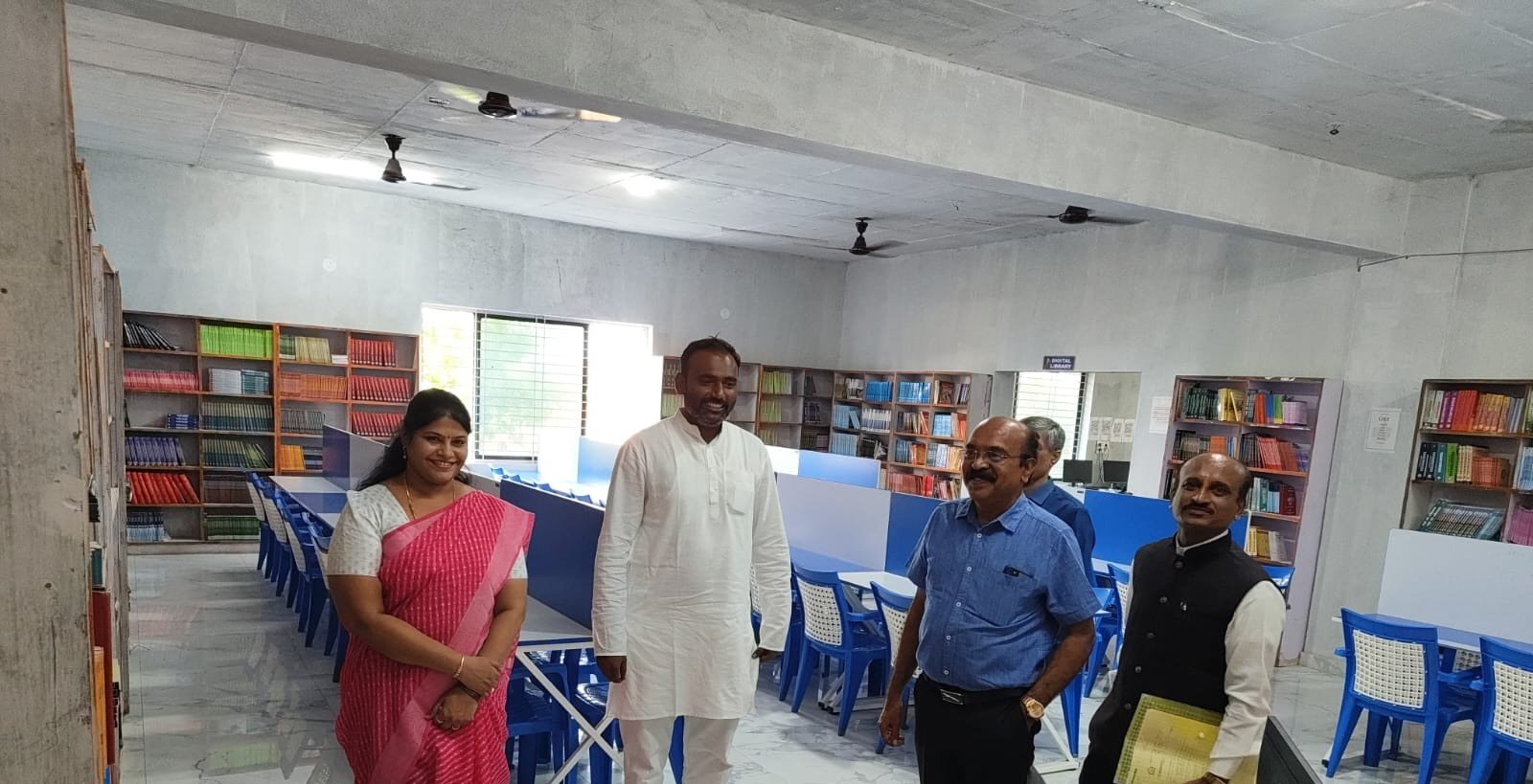 Library at Swamy Vivekananda College of Law